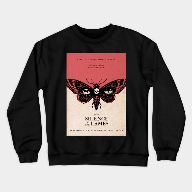 Silence of the lambs Crewneck Sweatshirt by 2ToastDesign